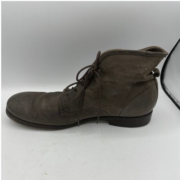 A.S. 98 AS98 CLASH 401201 Leather ANKLE BOOTS Gray Size 45 US 12 - Picture 5 of 8